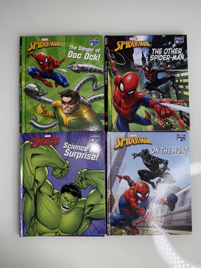 Set Of 14 Marvel Books Spider-Man